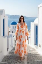 Citrus Breeze Maxi Dress